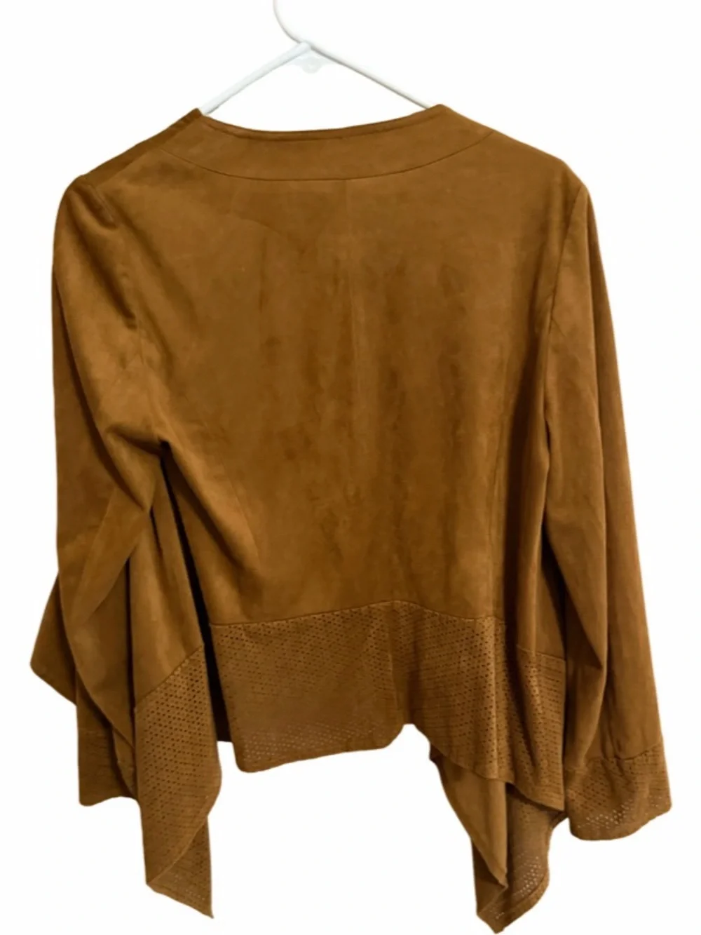 Chicos Suede Vest